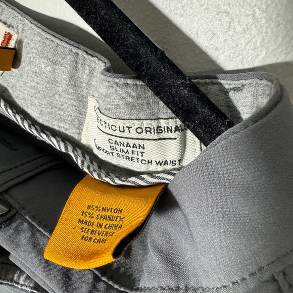 Tailor Vintage NWT Men's 30x32 Performance Tech Pants Gray - Picture 2 of 8